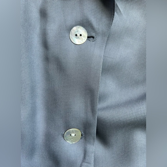 Casual Corner Silk Single Breasted Blazer & Sleeveless Maxi Dress - Picture 7 of 15